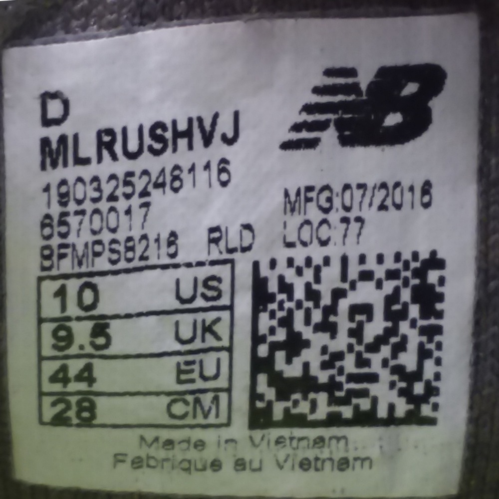 New Balance Vazee Rush MLRUSHVJ Gray Wool‎ Walking Athletic Sneakers Mens 10 - Picture 14 of 16